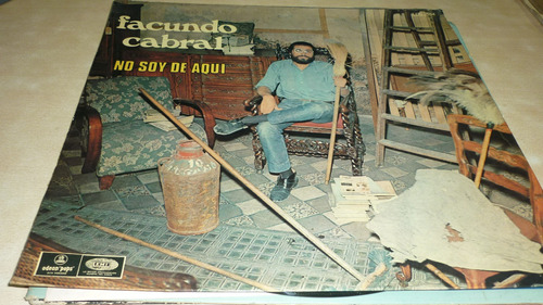 Facundo Cabral No Soy De Aquí Vinilo Excelente 1ra Edicion