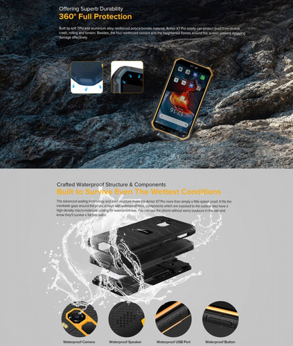 Armor X7 Pro, Mineria Codelco Collahuasi Pelambre