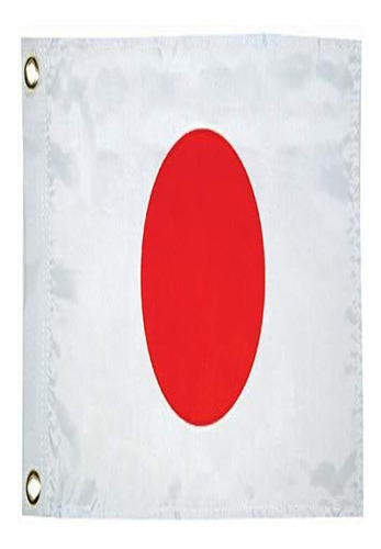 Bandera De Japón Para Barcos, Piscinas Y Muelles De 12 X 18 