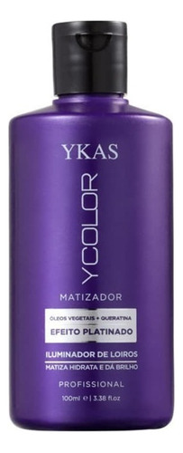 Ykas Ycolor Matizador Platinado 100ml