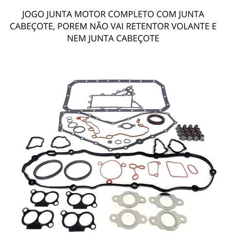 Cabeçote Ford Ranger 3.0 16v Diesel C/valvulas Jogo Juntas