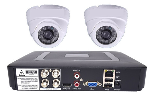 Cctv Dvr De 4 Canales, 2 Uds., Cámaras 1080p, 2mp,