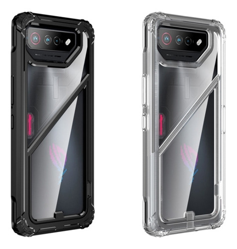Funda Translúcida De Pc+tpu Para Asus Rog Phone 7/7 Ultimate