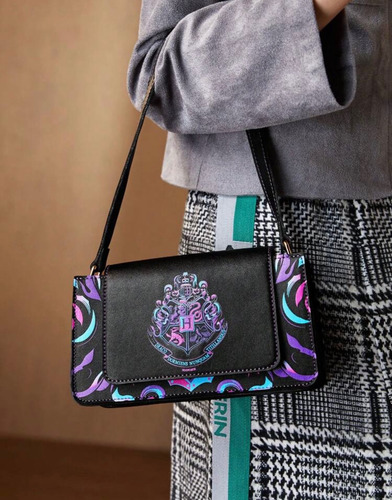 Cartera Mini Bag Harry Potter Ecocuero Negro