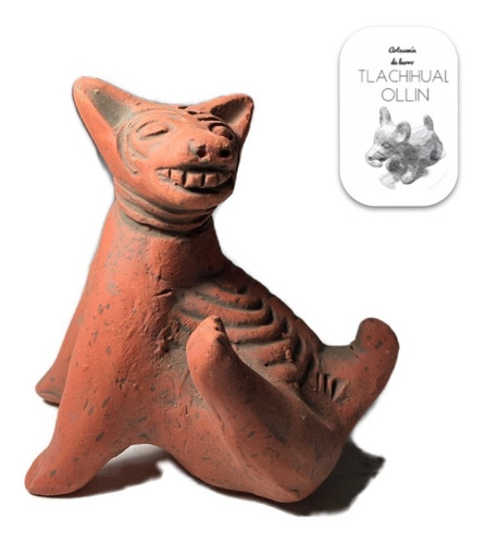 Figura Perro Xolo, Xoloitzcuintle, Ofrenda Rascador