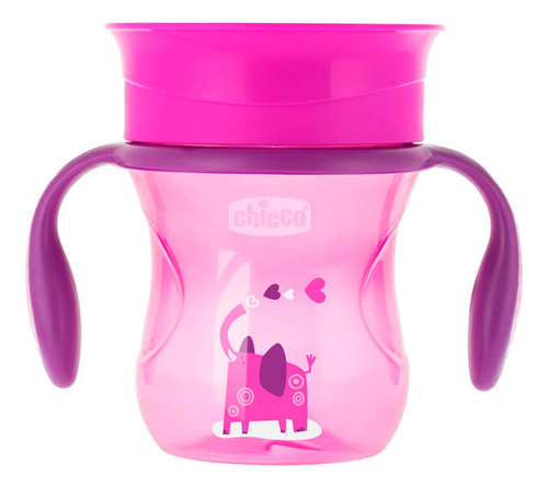 Chicco Perfect Cup 360 12m+, Color Rosa Chicco Vaso Perfect Cup Rosa 12m+ 695110037