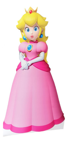 Princesa Peach Figura Para Decoracion De Coroplast 80 Cm