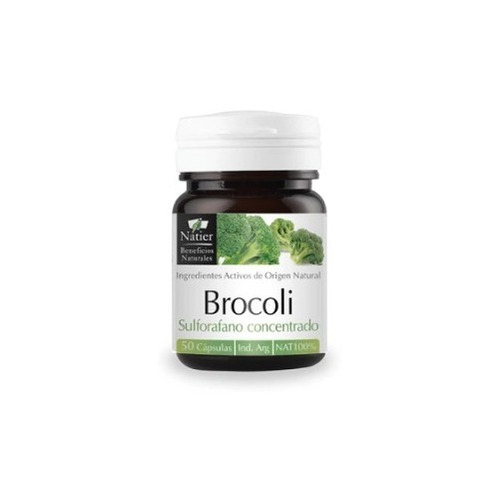 Brócoli Concentrado Sistema Inmunológico Natier 50 Cápsulas