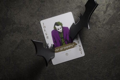 Baraja Batman Dark Knight Naipes Theory11 Poker