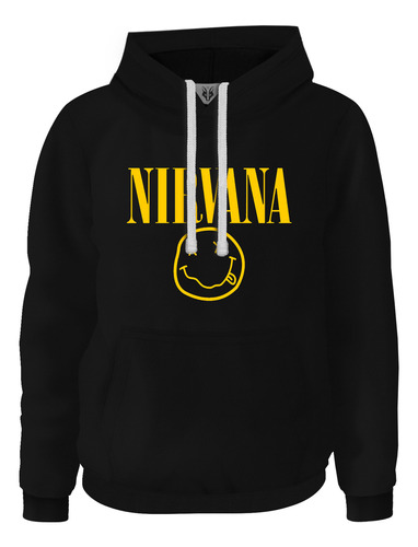 Hoodie Buzo Buso Saco Rock Nirvana