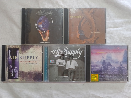 Cd Air Supply 5 Cd Onda Bee Gees Sui Elton Bruno Carpenter 