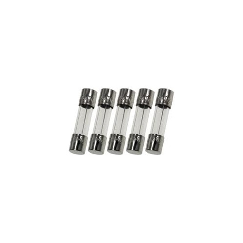 Pack Of 5, 3/16  X 3/4  (5x20mm) 10a 250v Glass Fuses, ...