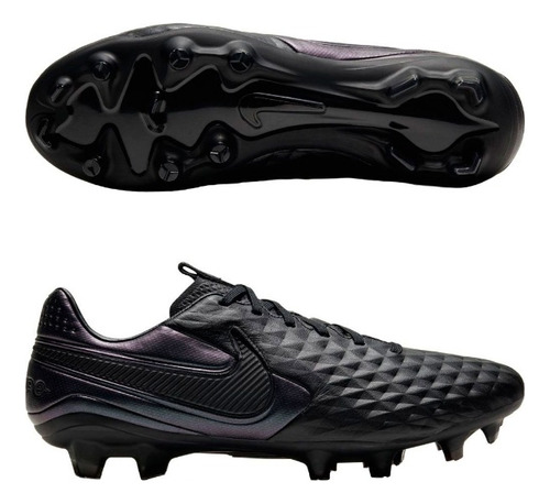 Zapatos De Fútbol Nike Tiempo Legend 8 Pro Fg Black