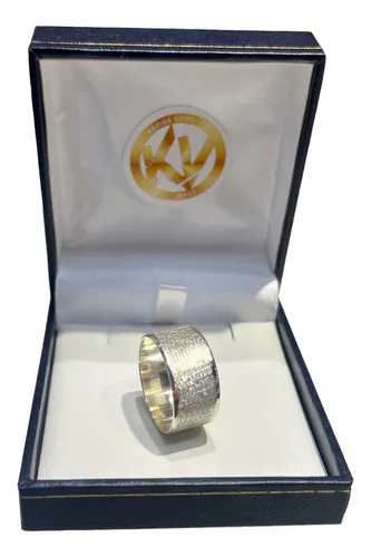 Anillos Esclavos En Plata Maciza 1 Cm De Ancho Cuotas sin inter s