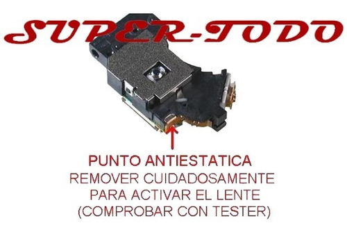 Imagen 6 de 7 de Laser Ps2 Slim Lente Lector Original Pvr-802w Playstation2