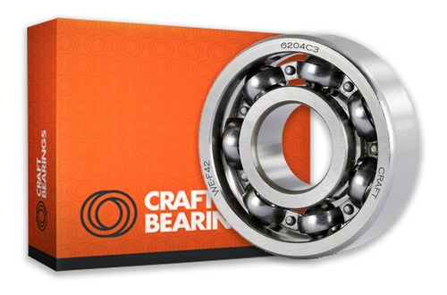 Rolinera 6204 C3 De Alta Revolución Craft Bearings