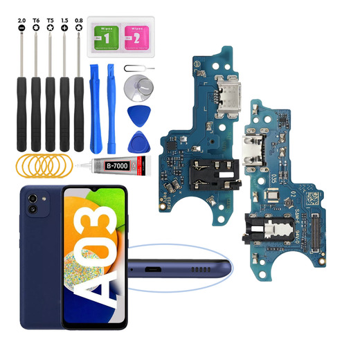Centro De Carga Para Samsung A03 A035m A035f A035g Con Ic Carga Rápida