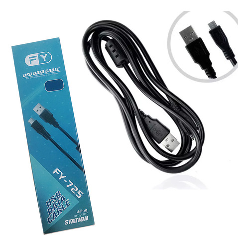 Cabo Micro Usb V8 / Ps4 1.5mts Com Filtro Original Fy