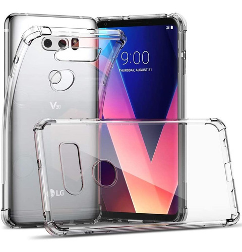 Funda Para LG V30 / LG V30s, Transparente/silicona/delgada