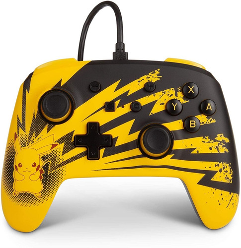 Control Alambrico Power A Pikachu Lightning Para Switch 