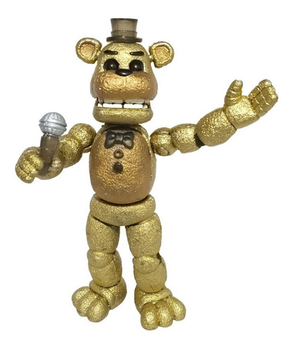 Nueva Figura Five Nights At Freddy's Freddy Golden Fino