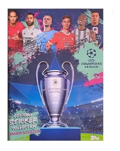 Album Champions League 2022-2023 Official Sticker Colec. Rey