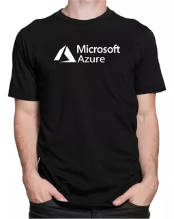 Camiseta Tracional Microsoft Azure Sistema T.i Programador