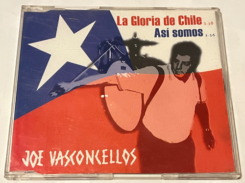 Cd Single Joe Vasconcellos / La Gloria De Chile - Asi Somos