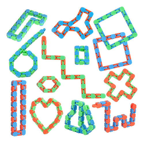 Juguetes De Wacky Tracks Fidget Juguetes De Serpiente Fidget
