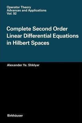 Libro Complete Second Order Linear Differential Equations...