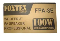 Comprar Parlante Woofers 8 Pulgadas - Marca Foxtex