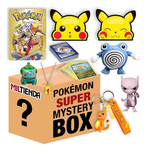 Pokémon Mystery Box Figura Cartas Funko Y Más - Miltienda