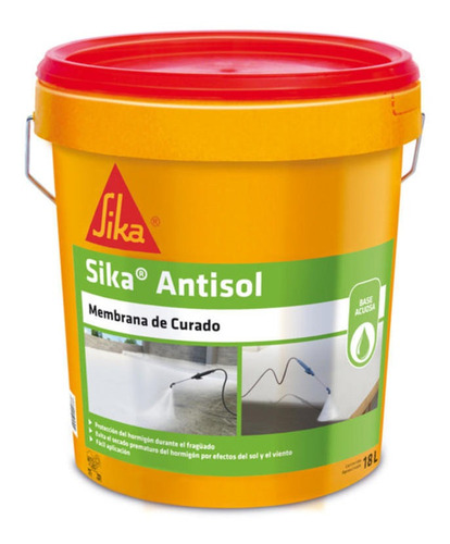 Sika Antisol Tineta De 18 Kg.