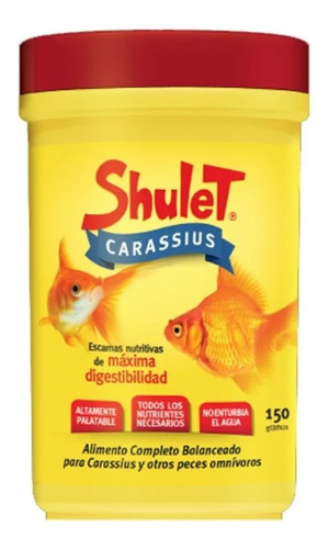 Shulet Carassius 150g Alimento Peces Agua Fría Escamas