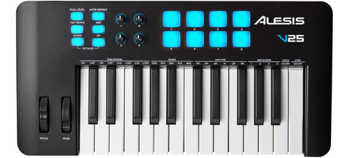 Teclado Controlador Alesis V25 Mkii Midi 25 Teclas