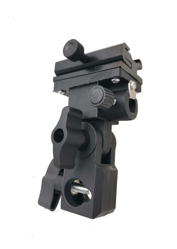 Imagem 3 de 3 de Suporte Adaptador Cabeça P Flash E Sombrinha Sapata Hotshoe