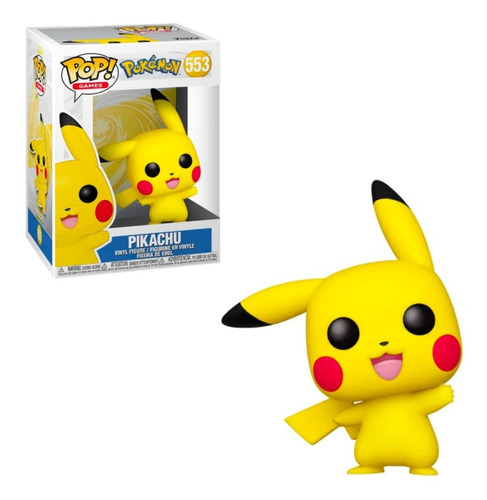 Pikachu Funko Pop 553 / Pokemon / Original / Nuevo