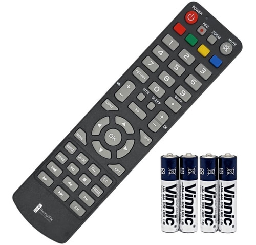 Control Remoto Remofix Smarttv Pila Compatible C/ Admiral A4