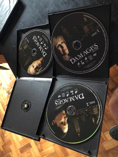 Damages Temp 1 Glenn Close Rose Byrne Dvd Sin Box Exibicion