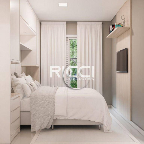 Imagem 10 de 12 de Cobertura À Venda, 43 M² Por R$ 389.000,00 - Campestre - Santo André/sp - Co0838
