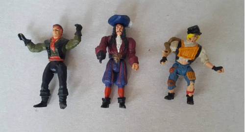 Figuras Capitan Hook ( Garfio ) Peter Pan Y Pirata, Usadas