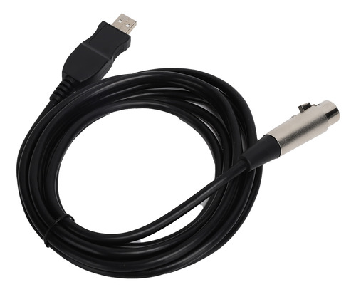 Cable Convertidor Usb A Xlr Hembra De 3 M Para Mcirófono
