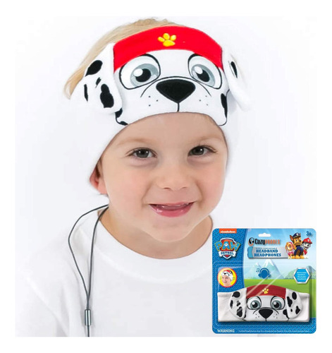 Cozyphones Paw Patrol - Auriculares Para Niños Con Diadema P