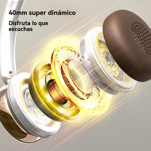 Auriculares Bluetooth Retro Sansui Dt11, Modo Anc De -45 Db