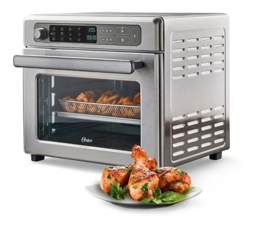 Imagen 3 de 10 de Horno + Freidora De Aire Oster 22l 12 Funciones 50% + Rapido