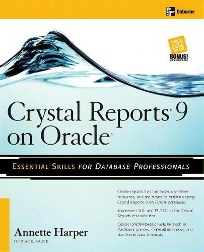Crystal Reports 9 On Oracle, De Marie Annette Harper. Editorial Mcgraw-hill Education - Europe, Tapa Blanda En Inglés