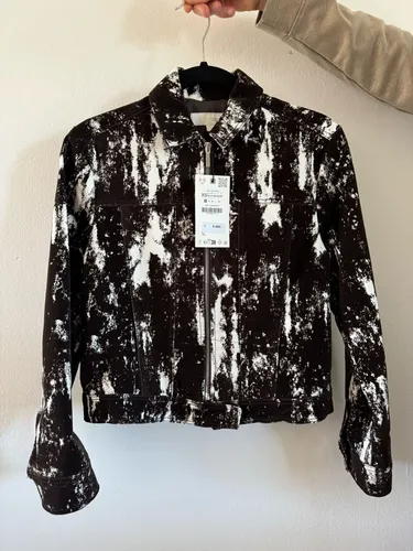 Chaqueta Cow Print Zara
