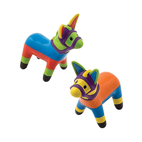 Fun Express - Vinyl Fiesta Donkey Para Cinco De Mayo - Jugue