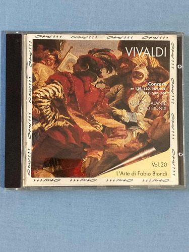 Vivaldi / Fabio Biondi, Concerti 129,130,169, Cd Impecable