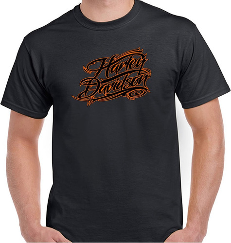 Remera Algodon Casual Harley Davidson Legendary